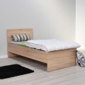 Κρεβάτι Modern Megapap μονό χρώμα sonoma 90x190εκ.