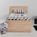 Κρεβάτι Modern Megapap μονό χρώμα sonoma 90x190εκ.