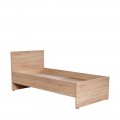 Κρεβάτι Modern Megapap μονό χρώμα sonoma 90x190εκ.