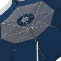 Ομπρέλα θαλάσσης αλουμινίου Malibu Megapap με UPF 50+ προστασία χρώμα ασημί - μπλε Ø2m Ομπρέλα θαλάσσης αλουμινίου Malibu Megapap με UPF 50+ προστασία χρώμα ασημί - μπλε Ø2m