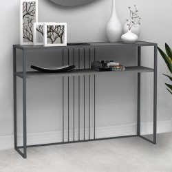 Κονσόλα Kary Megapap χρώμα γκρι σκυροδέματος 120x33x90εκ.