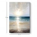 Πίνακας σε καμβά "Sunrise on the Beach" Megapap ψηφιακής εκτύπωσης 50x75x3εκ. Πίνακας σε καμβά "Sunrise on the Beach" Megapap ψηφιακής εκτύπωσης 50x75x3εκ.