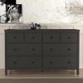 Συρταριέρα - Μπουφές Sabina Megapap χρώμα ανθρακί 160x50x96εκ. Συρταριέρα - Μπουφές Sabina Megapap χρώμα ανθρακί 160x50x96εκ.
