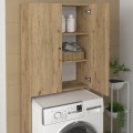 Έπιπλο πλυντηρίου Romme Megapap χρώμα sepet oak 65x27,1x180εκ.