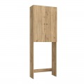 Έπιπλο πλυντηρίου Romme Megapap χρώμα sepet oak 65x27,1x180εκ.