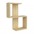 Ραφιέρα τοίχου Octa Megapap χρώμα sapphire oak 45x16,4x60εκ.