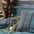 Σετ παπλωματοθήκη Ema Cotton Box 3 τμχ Μονή (160x220) χρώμα πετρόλ Σετ παπλωματοθήκη Ema Cotton Box 3 τμχ Μονή (160x220) χρώμα πετρόλ