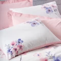 Σετ παπλωματοθήκη Jayda Cotton Box 3 τμχ Μονή (160x220) χρώμα ροζ - λευκό Σετ παπλωματοθήκη Jayda Cotton Box 3 τμχ Μονή (160x220) χρώμα ροζ - λευκό