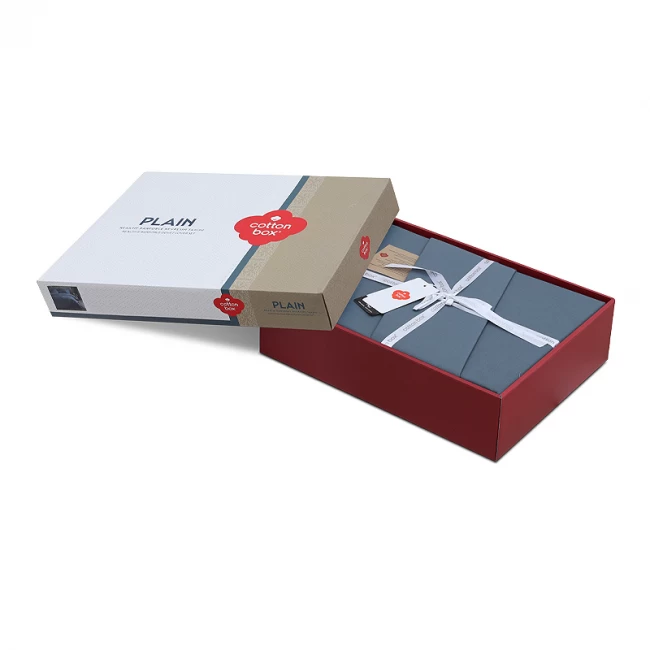 Σετ παπλωματοθήκη Plain Cotton Box 4 τμχ Διπλή (200x220) χρώμα ανθρακί Σετ παπλωματοθήκη Plain Cotton Box 4 τμχ Διπλή (200x220) χρώμα ανθρακί
