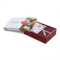 Σετ παπλωματοθήκη Flos Cotton Box 3 τμχ Μονή (160x220) χρώμα μπορντώ Σετ παπλωματοθήκη Flos Cotton Box 3 τμχ Μονή (160x220) χρώμα μπορντώ