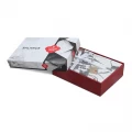 Σετ παπλωματοθήκη Hilaris Cotton Box 4 τμχ Διπλή (200x220) χρώμα ανθρακί Σετ παπλωματοθήκη Hilaris Cotton Box 4 τμχ Διπλή (200x220) χρώμα ανθρακί