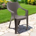 Πολυθρόνα πολυπροπυλενίου Dante χρώμα cappuccino 57x55x79εκ. Πολυθρόνα πολυπροπυλενίου Dante χρώμα cappuccino 57x55x79εκ.