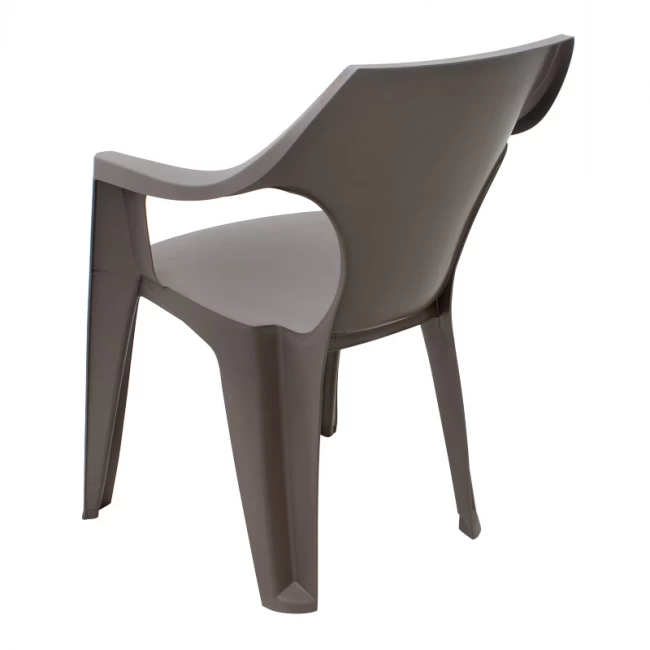 Πολυθρόνα πολυπροπυλενίου Dante χρώμα cappuccino 57x55x79εκ. Πολυθρόνα πολυπροπυλενίου Dante χρώμα cappuccino 57x55x79εκ.
