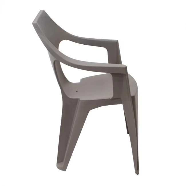 Πολυθρόνα πολυπροπυλενίου Dante χρώμα cappuccino 57x55x79εκ. Πολυθρόνα πολυπροπυλενίου Dante χρώμα cappuccino 57x55x79εκ.