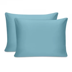 Μαξιλαροθήκες ύπνου Tonne Cotton Box Σετ 2 τμχ χρώμα μπλε 50x70εκ. Μαξιλαροθήκες ύπνου Tonne Cotton Box Σετ 2 τμχ χρώμα μπλε 50x70εκ.