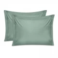 Μαξιλαροθήκες ύπνου Tonne Cotton Box Σετ 2 τμχ χρώμα πράσινο 50x80+5εκ.