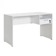 Γραφείο εργασίας Concept Megapap χρώμα λευκό 120x60x75εκ.