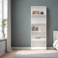 Βιβλιοθήκη μελαμίνης Max Megapap σε χρώμα λευκό 58x23x170εκ. Βιβλιοθήκη μελαμίνης Max Megapap σε χρώμα λευκό 58x23x170εκ.