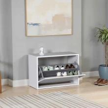 Παπουτσοθήκη Step Megapap 6 ζευγών χρώμα λευκό 60x30x42εκ.