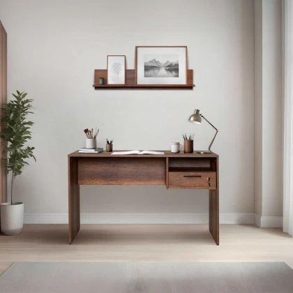 Γραφείο εργασίας Concept Megapap χρώμα καρυδί 120x60x75εκ. Γραφείο εργασίας Concept Megapap χρώμα καρυδί 120x60x75εκ.