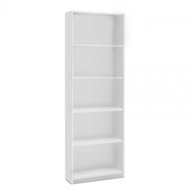 Βιβλιοθήκη μελαμίνης Max Megapap χρώμα λευκό 64x26x182εκ. Βιβλιοθήκη μελαμίνης Max Megapap χρώμα λευκό 64x26x182εκ.