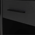 Γραφείο εργασίας Concept Megapap από μελαμίνη σε χρώμα ανθρακί 90x52x75εκ.