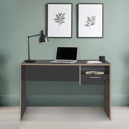 Γραφείο εργασίας Concept Megapap χρώμα ανθρακί 120x60x75εκ. Γραφείο εργασίας Concept Megapap χρώμα ανθρακί 120x60x75εκ.