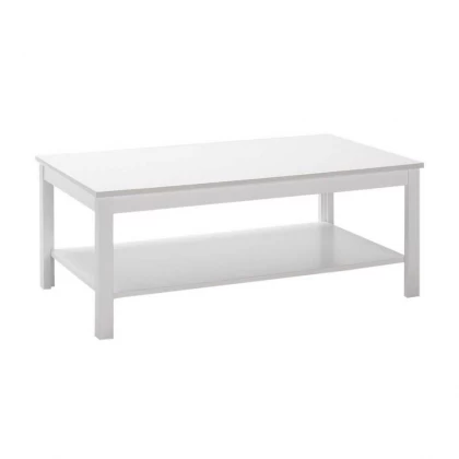 Τραπεζάκι σαλονιού Rustic Megapap χρώμα λευκό 103x60x40εκ. Τραπεζάκι σαλονιού Rustic Megapap χρώμα λευκό 103x60x40εκ.
