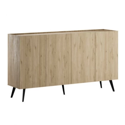 Μπουφές Luna Megapap χρώμα florida oak 180x43x100εκ. Μπουφές Luna Megapap χρώμα florida oak 180x43x100εκ.