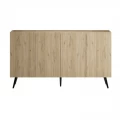 Μπουφές Luna Megapap χρώμα florida oak 180x43x100εκ.
