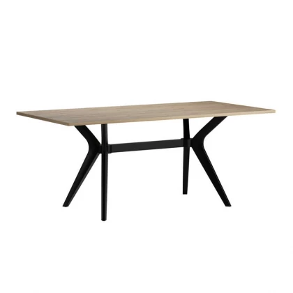 Τραπέζι Luna Megapap χρώμα florida oak 181x90x75εκ. Τραπέζι Luna Megapap χρώμα florida oak 181x90x75εκ.
