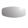 Καθρέπτης τοίχου Luna Megapap χρώμα μαύρο 120x2x52εκ.