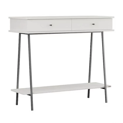 Κονσόλα Elite Megapap χρώμα λευκό του πάγου 100x40x88εκ. Κονσόλα Elite Megapap χρώμα λευκό του πάγου 100x40x88εκ.