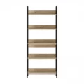 Βιβλιοθήκη Connect Megapap χρώμα florida oak 73x35x172εκ.