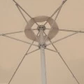 Ομπρέλα κήπου Capri Megapap αλουμινίου χρώμα εκρού Ø3m. Ομπρέλα κήπου Capri Megapap αλουμινίου χρώμα εκρού Ø3m.
