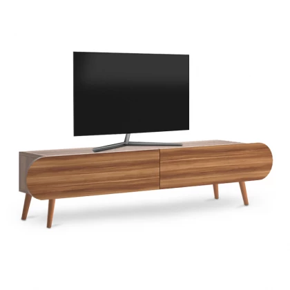 Έπιπλο τηλεόρασης Lotus Megapap χρώμα καρυδί 120x30x40εκ. Έπιπλο τηλεόρασης Lotus Megapap χρώμα καρυδί 120x30x40εκ.