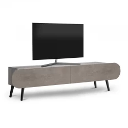 Έπιπλο τηλεόρασης Lotus Megapap χρώμα γκρι ρετρό 120x30x40εκ.