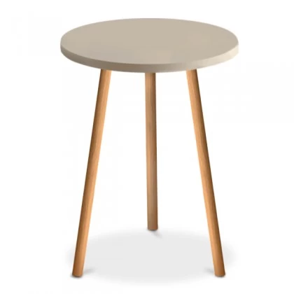 Βοηθητικό τραπεζάκι Roma Megapap χρώμα κρεμ 33,5x33,5x46εκ. Βοηθητικό τραπεζάκι Roma Megapap χρώμα κρεμ 33,5x33,5x46εκ.
