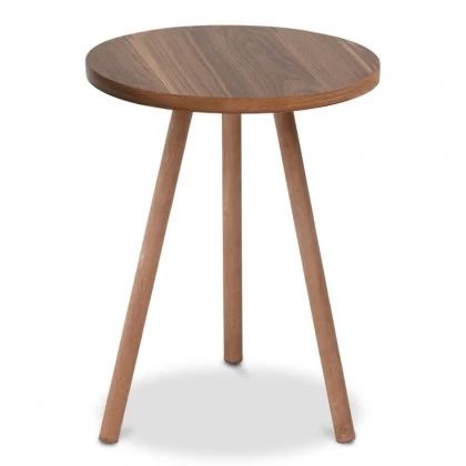 Βοηθητικό τραπεζάκι Roma Megapap χρώμα καρυδί 33,5x33,5x46εκ. Βοηθητικό τραπεζάκι Roma Megapap χρώμα καρυδί 33,5x33,5x46εκ.