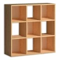 Βιβλιοθήκη Cube Megapap από μελαμίνη χρώμα oak 90x30x90εκ. Βιβλιοθήκη Cube Megapap από μελαμίνη χρώμα oak 90x30x90εκ.