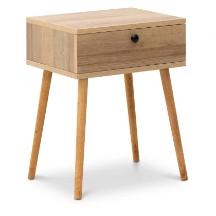 Κομοδίνο Pauline Megapap χρώμα pine oak 45x35x61εκ. Κομοδίνο Pauline Megapap χρώμα pine oak 45x35x61εκ.