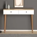 Κονσόλα μελαμίνης Alis Megapap χρώμα pine white 110x29x88εκ.