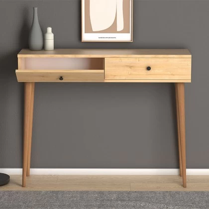 Κονσόλα Alis Megapap χρώμα oak 110x29x88εκ. Κονσόλα Alis Megapap χρώμα oak 110x29x88εκ.