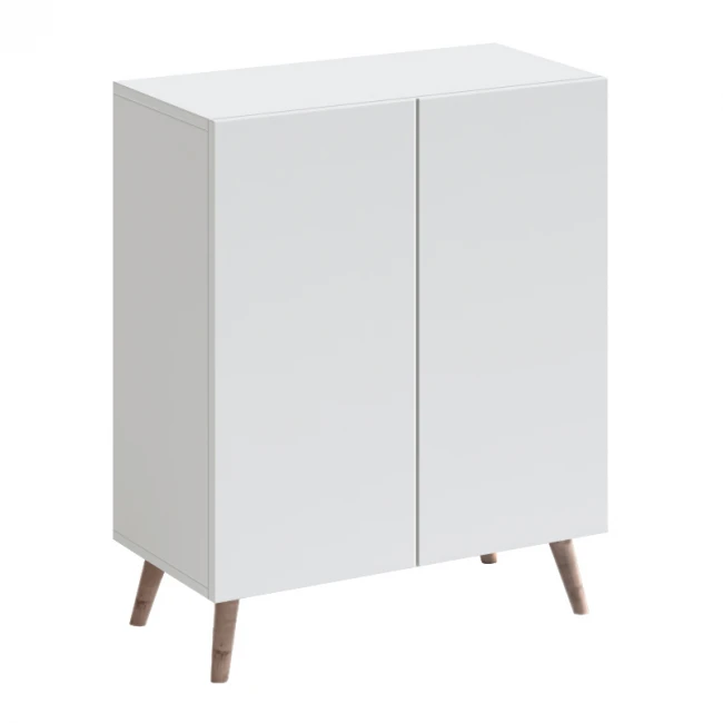 Παπουτσοθήκη Luce Megapap χρώμα λευκό 70x35x85εκ.