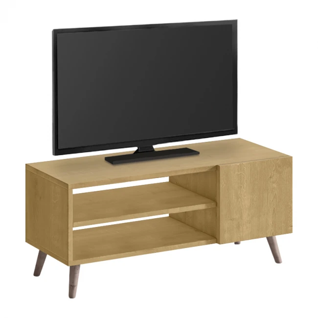 Έπιπλο τηλεόρασης Parma Megapap χρώμα sapphire oak 90x30x40εκ.