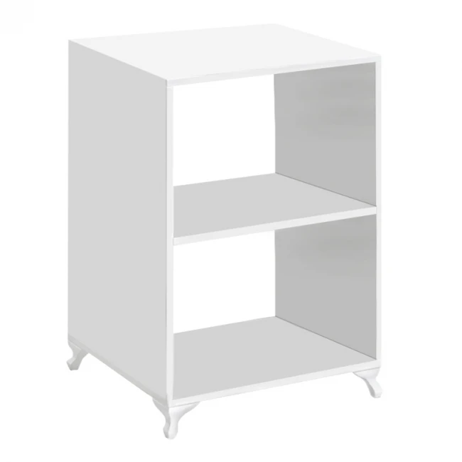 Έπιπλο κουζίνας για φουρνάκι Nadine Megapap χρώμα λευκό 60x56x85εκ.