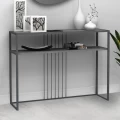 Κονσόλα Kary Megapap χρώμα γκρι σκυροδέματος 120x33x90εκ.