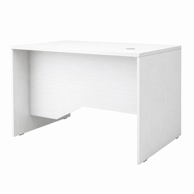 Γραφείο επαγγελματικό Venturo Megapap χρώμα λευκό 120x80x75εκ.