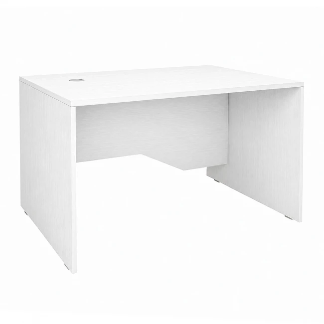 Γραφείο επαγγελματικό Venturo Megapap χρώμα λευκό 120x80x75εκ.