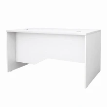 Γραφείο επαγγελματικό Venturo Megapap χρώμα λευκό 150x80x75εκ.